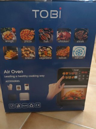 Friggitrice ad aria TOBI 16L 2400W
