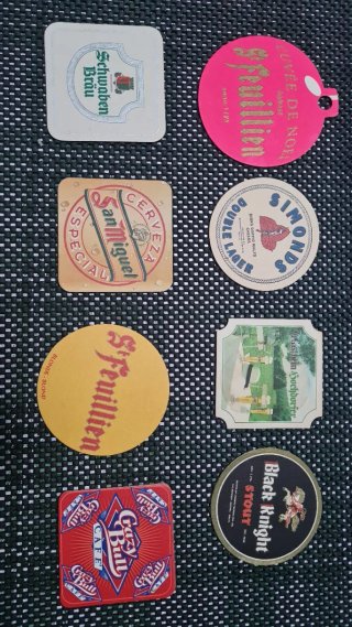 Lotto sottobicchieri birra