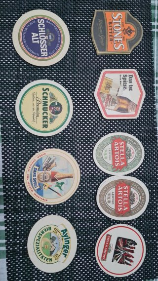 Lotto sottobicchieri birra