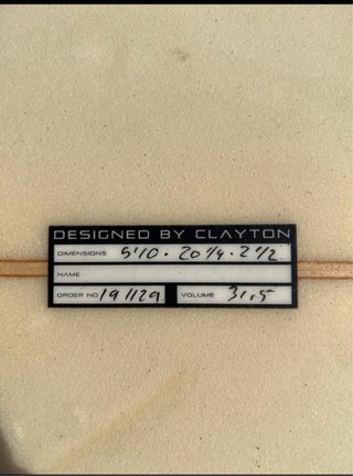 Tabla Surf Clayton DV3