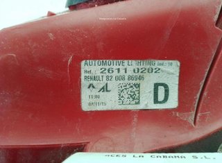 Renault 8200886946 piloto clio iii (br0 1 23019027
