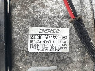 COMPRESOR AIRE ACONDICIONADO MITSUBISHI MITSUBISHI COLT BERLINA 5 (Z30A) 2004-2009
