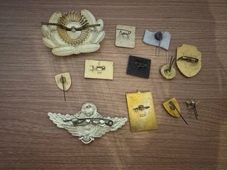 12 insignias militares URSS