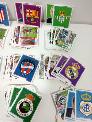 Lote 668 cromos Liga Española Fútbol 2007-08
