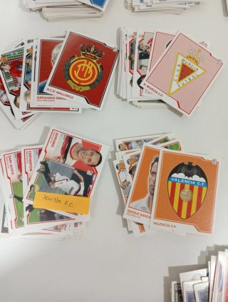 Lote 668 cromos Liga Española Fútbol 2007-08