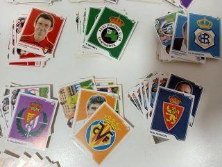 Lote 668 cromos Liga Española Fútbol 2007-08