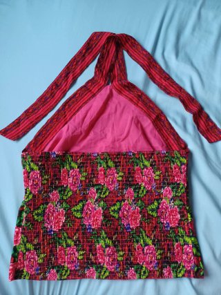 Top Camaleónica floral XL nuevo