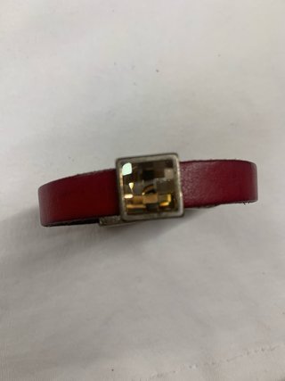 Lote 4 Pulseras Cuero y Cristales