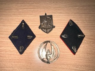 4 Insignias Militares Francesas