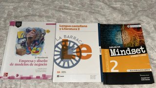 Libros de 2 de bachillerato