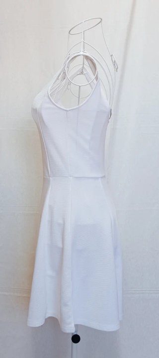 Vestido H&M Blanco Talla 34