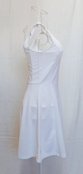 Vestido H&M Blanco Talla 34