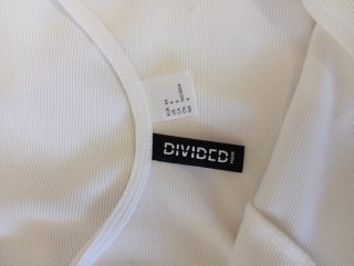 Vestido H&M Blanco Talla 34