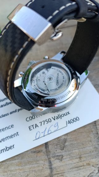 Certina DS Podium BMW Sauber Edición Limitada