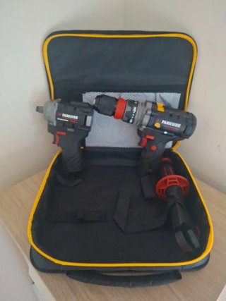 Pack Taladro Parkside 12V 350Nm 80Nm