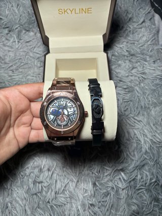 Reloj Skyline color oro rosa