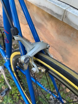 Bicicleta Urbana Zeus Amarilla y Azul