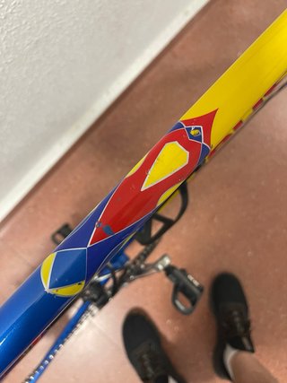 Bicicleta Urbana Zeus Amarilla y Azul