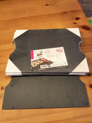 Tablas de pizarra para aperitivos QUID