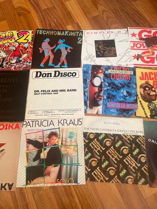 Lote 12 Vinilos Singles 5€