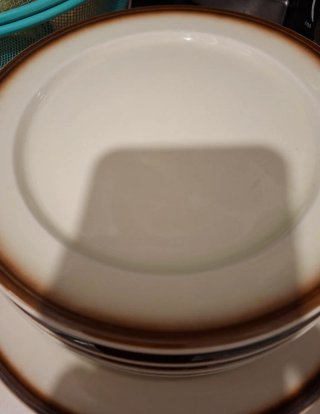 Bidasoa Porcelana Platos 6 Grandes y 6 Postre