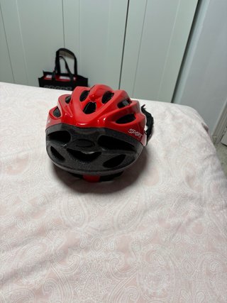 Casco de Bicicleta Rojo Boomerang