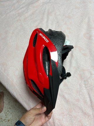 Casco de Bicicleta Rojo Boomerang