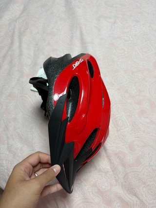 Casco de Bicicleta Rojo Boomerang
