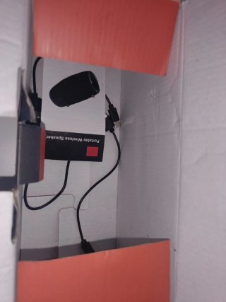 Altavoz Potente Negro