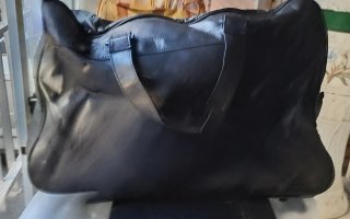 Bolsa de viaje negra gran capacidad