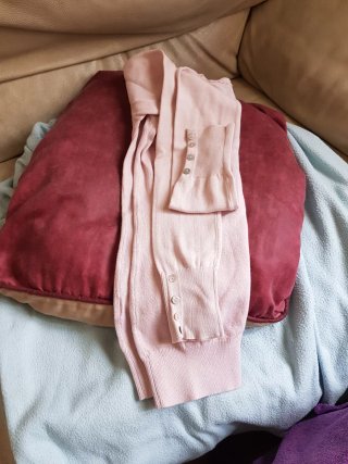 Rebeca rosa pastel talla S