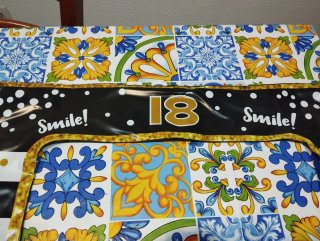 Cornice gonfiabile 18° compleanno