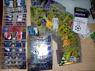 Conjunto di figurine calcio Champions League 2020/21