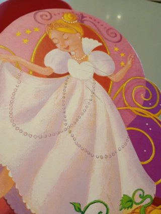 Puzzle Cenicienta Djeco 36 piezas