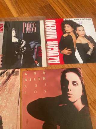 Singles vinilo Ana Belén, Raphael, Azúcar Moreno
