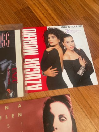Singles vinilo Ana Belén, Raphael, Azúcar Moreno