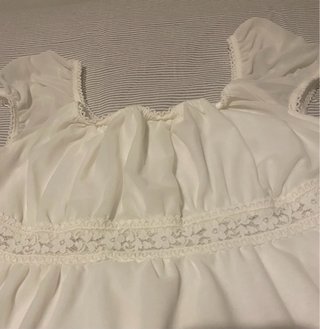 Blusa blanca mujer