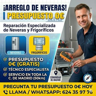 ️ Arreglo de Neveras | PRESUPUESTO 0€|MADRID