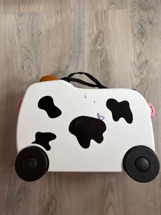 Maleta infantil con diseño de vaca