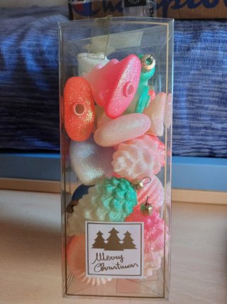 Palline Natale Vintage zuccherate
