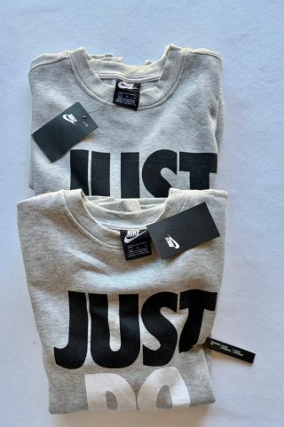 Sudadera Nike Just Do It Gris Talla L