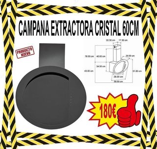 CAMPANA EXTRACTORA COCINA 90cm