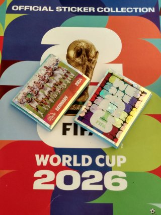 100 Cromos Panini Mundial 2026 FIFA.
