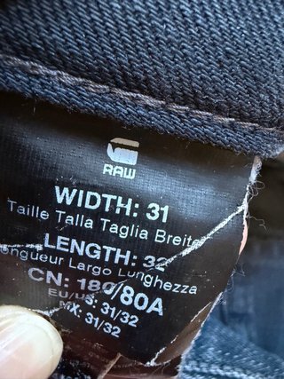 Pantalón vaquero G-Star RAW azul
