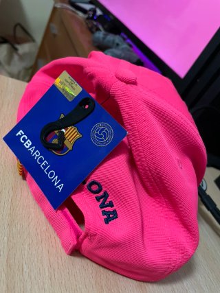 Gorra FC Barcelona Rosa