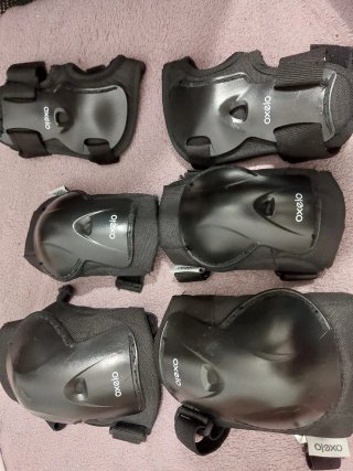 Protecciones Oxelo: Rodilleras, Coderas y Muñequer
