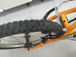 Bicicleta Infantil 20 Naranja