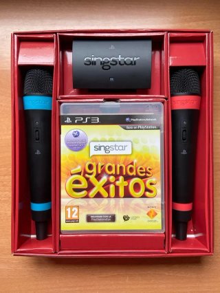 Pack Singstar PS3 con 2 Micrófonos