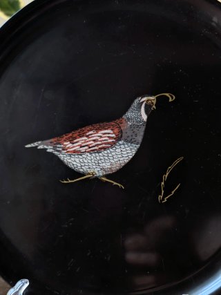 Piatto Couroc of Monterey California