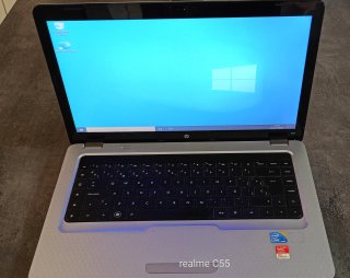 HP G62 Portátil gris